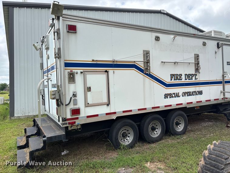 image for item EA7779 2006 Advanced NDT328 hazmat personnel wash trailer