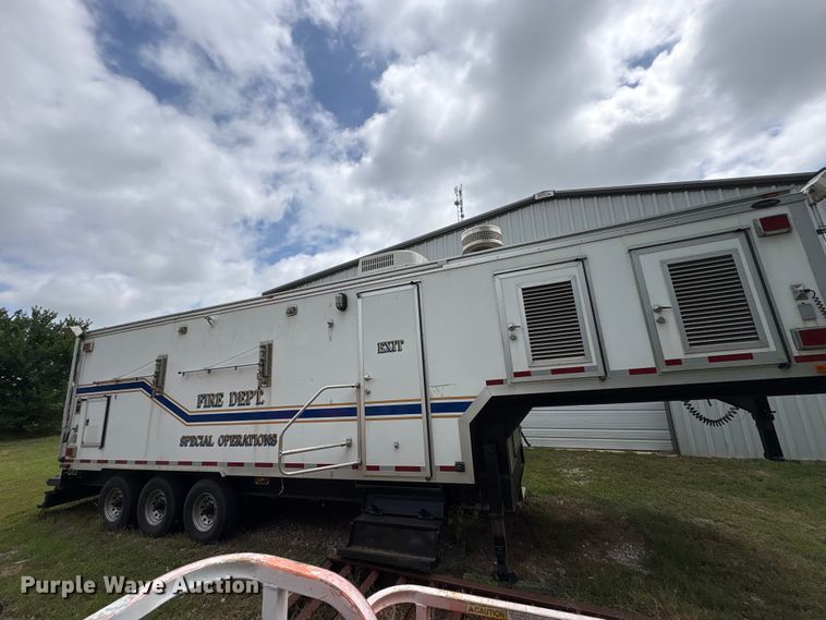 image for item EA7779 2006 Advanced NDT328 hazmat personnel wash trailer