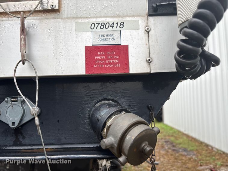 image for item EA7779 2006 Advanced NDT328 hazmat personnel wash trailer