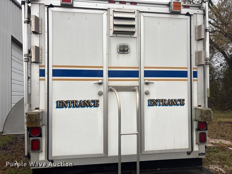 image for item EA7779 2006 Advanced NDT328 hazmat personnel wash trailer