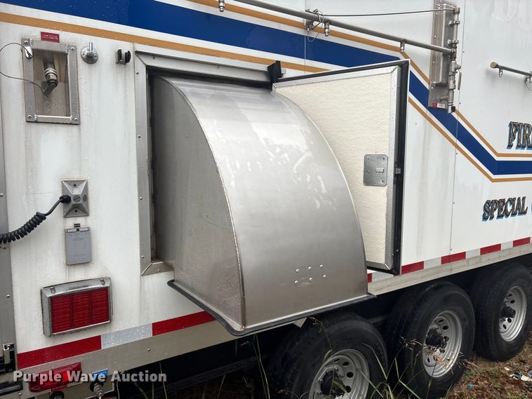 image for item EA7779 2006 Advanced NDT328 hazmat personnel wash trailer