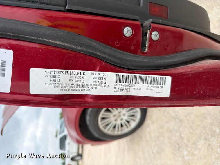 image for item ED5829 2010 Chrysler 300 