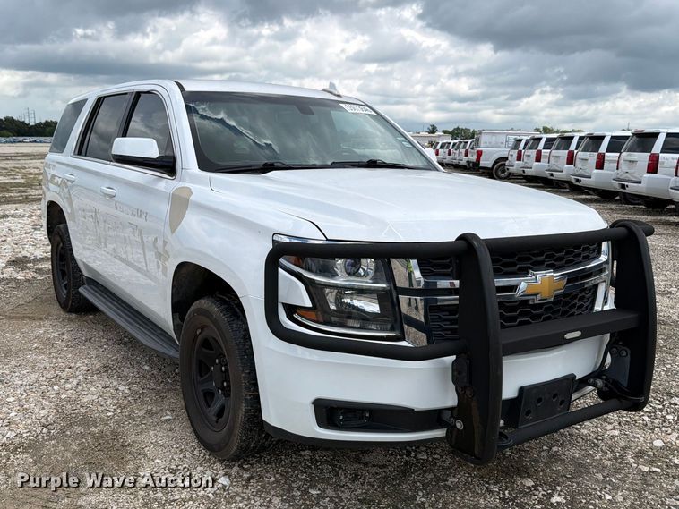 image for item ED5831 2015 Chevrolet Tahoe Police SUV