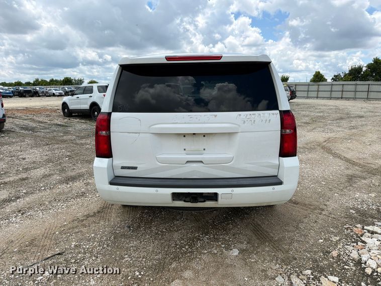 image for item ED5831 2015 Chevrolet Tahoe Police SUV