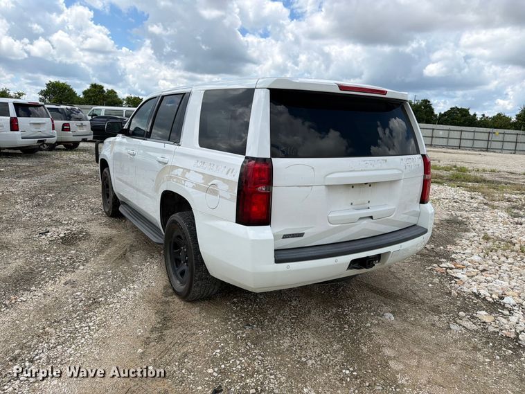 image for item ED5831 2015 Chevrolet Tahoe Police SUV