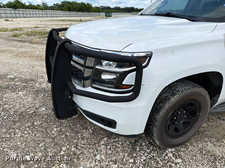 image for item ED5831 2015 Chevrolet Tahoe Police SUV
