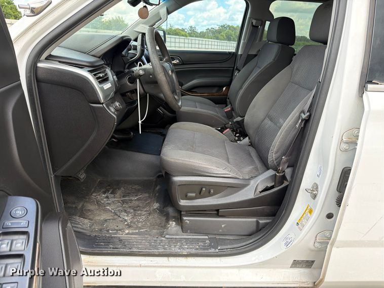 image for item ED5831 2015 Chevrolet Tahoe Police SUV