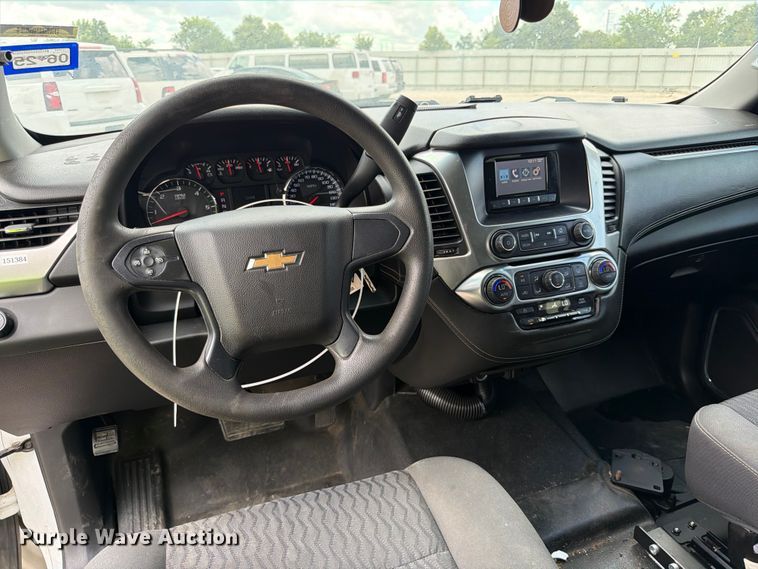image for item ED5831 2015 Chevrolet Tahoe Police SUV