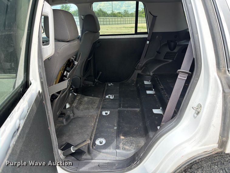 image for item ED5831 2015 Chevrolet Tahoe Police SUV