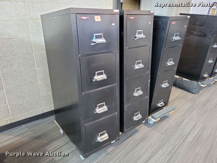 image for item EE1077 (2) Fire King fire proof file cabinets