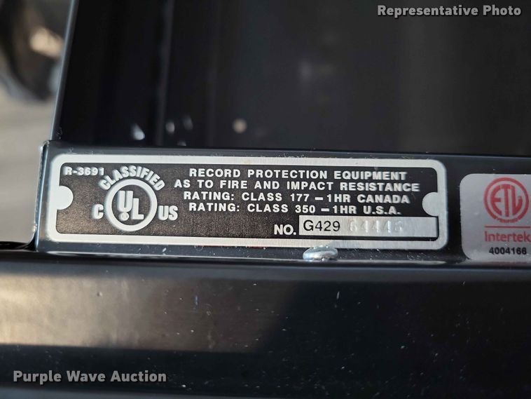 image for item EE1078 (2) Fire King fire proof file cabinets