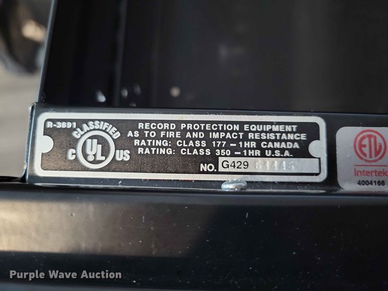 image for item EE1084 (2) Fire King fire proof file cabinets