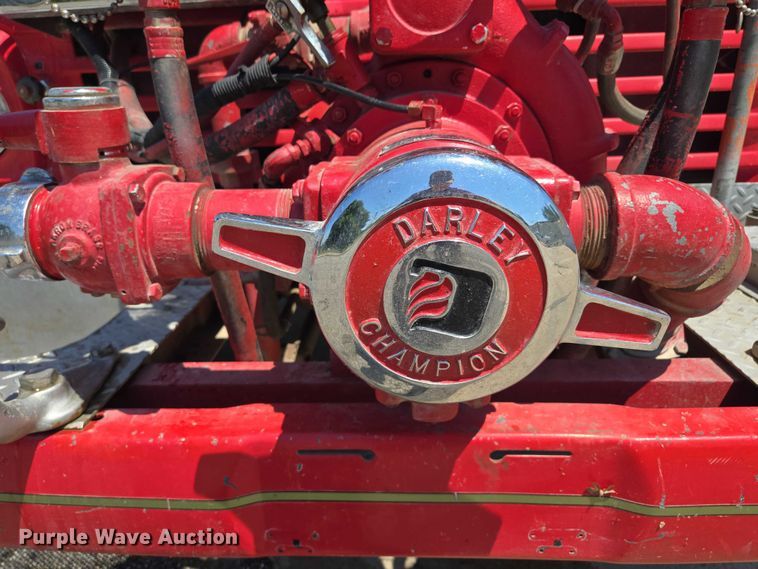 image for item EF1854 1972 Ford 750 pumper fire truck