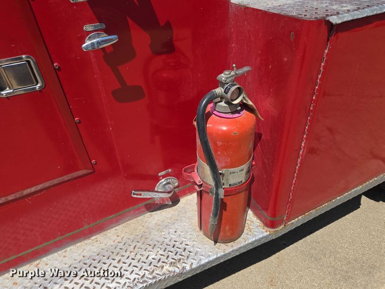 image for item EF1854 1972 Ford 750 pumper fire truck
