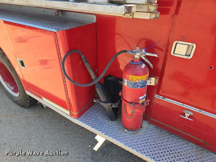 image for item EF1854 1972 Ford 750 pumper fire truck