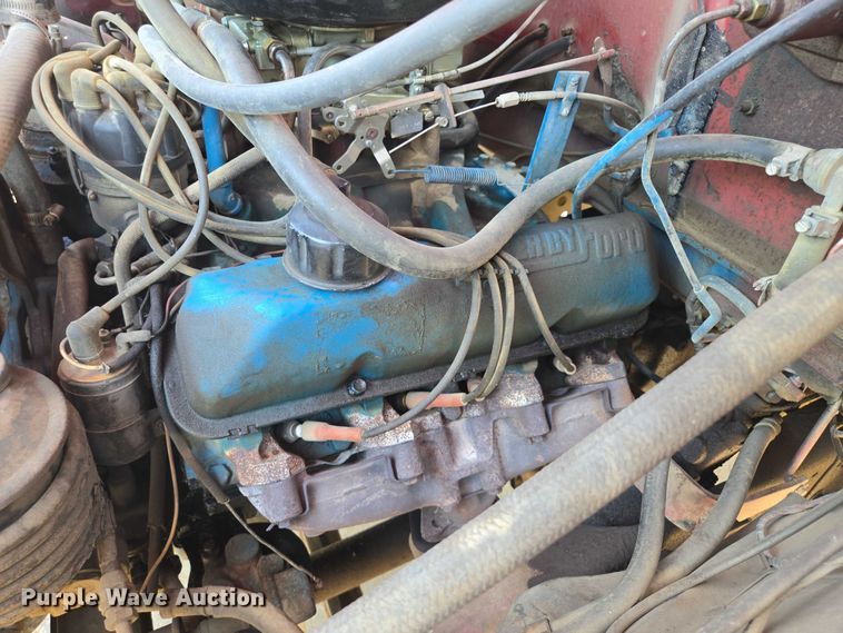 image for item EF1854 1972 Ford 750 pumper fire truck
