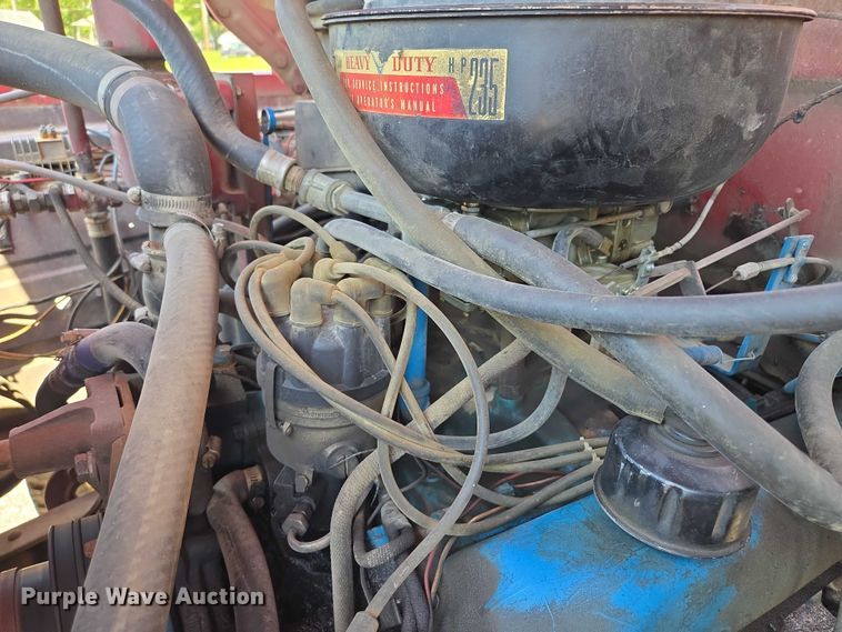 image for item EF1854 1972 Ford 750 pumper fire truck