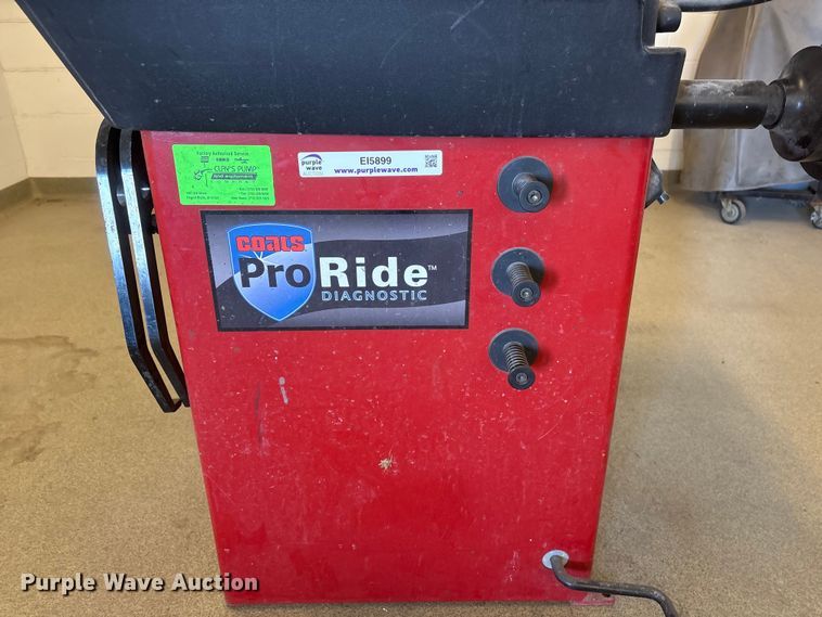 image for item EI5899 2014 Coats Proride diagnostic tire balancing machine