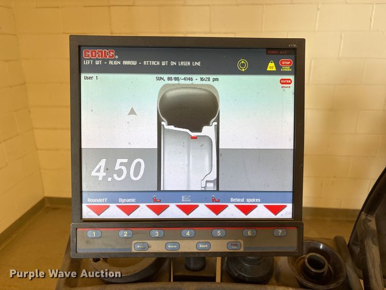image for item EI5899 2014 Coats Proride diagnostic tire balancing machine