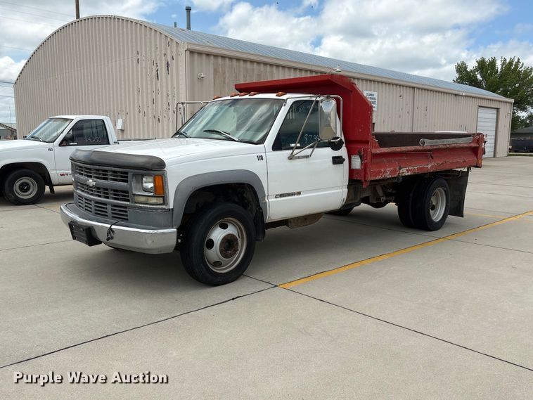 image for item EI5909 1998 Chevrolet C3500 dump bed pickup truck