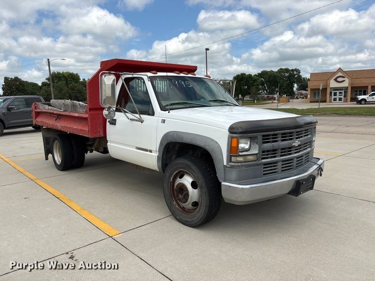 image for item EI5909 1998 Chevrolet C3500 dump bed pickup truck