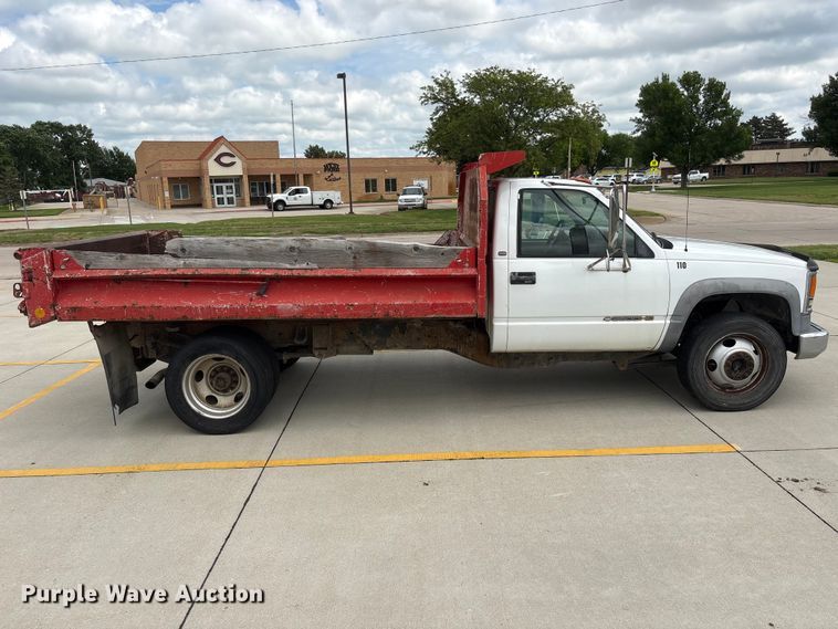 image for item EI5909 1998 Chevrolet C3500 dump bed pickup truck