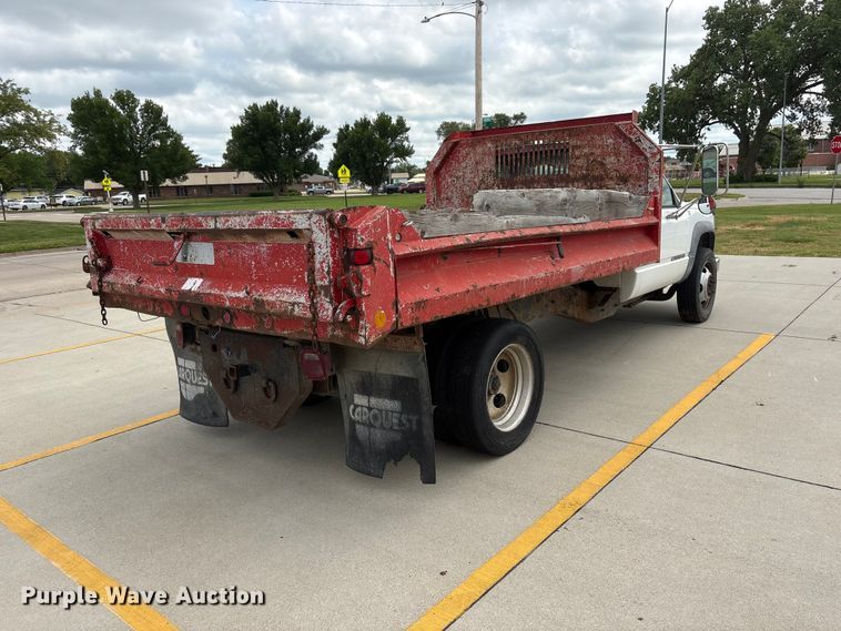 image for item EI5909 1998 Chevrolet C3500 dump bed pickup truck