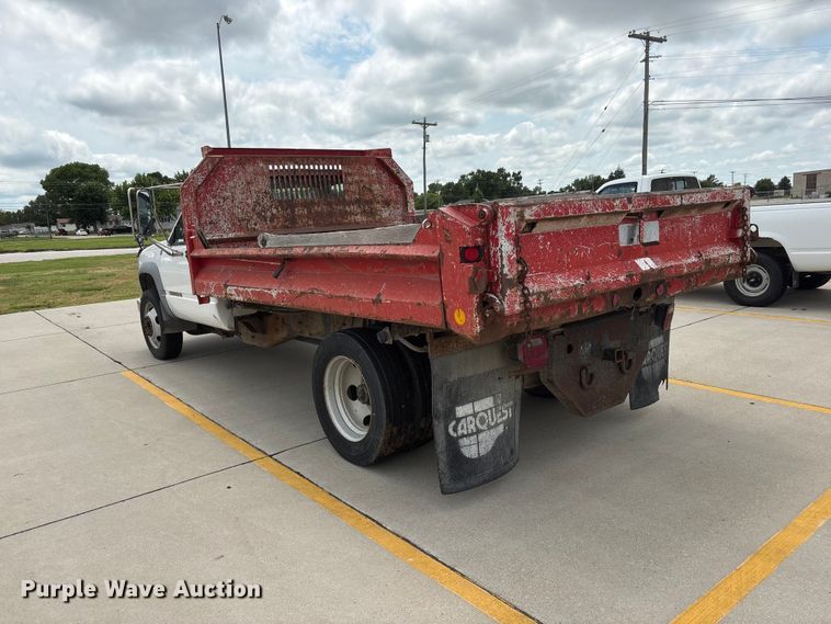 image for item EI5909 1998 Chevrolet C3500 dump bed pickup truck