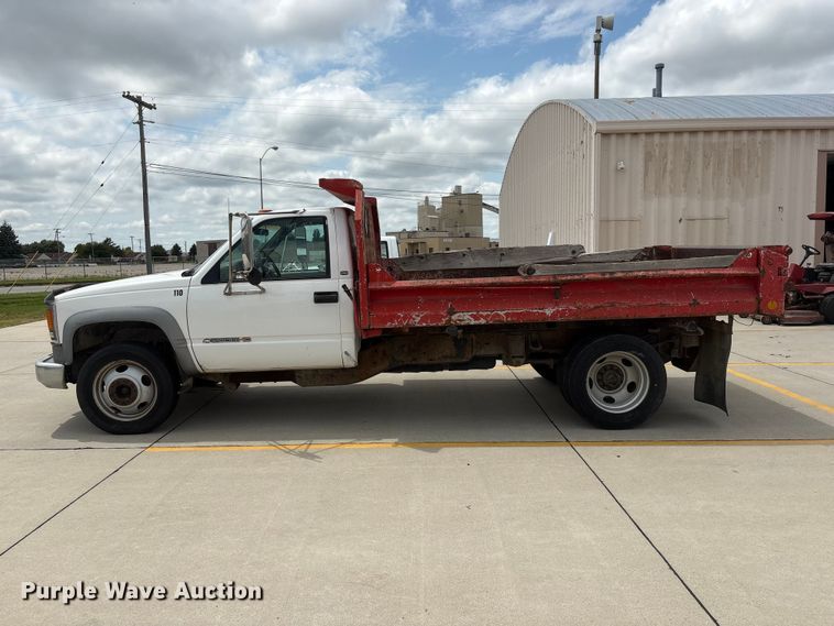 image for item EI5909 1998 Chevrolet C3500 dump bed pickup truck