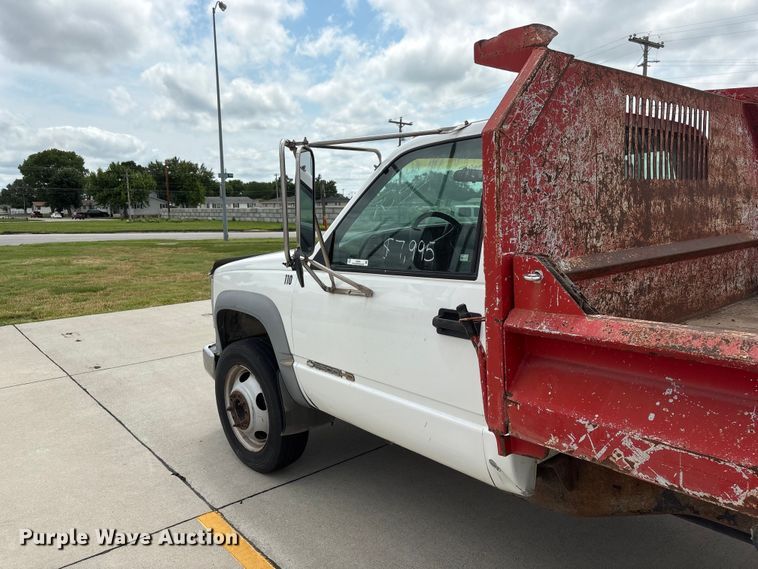 image for item EI5909 1998 Chevrolet C3500 dump bed pickup truck