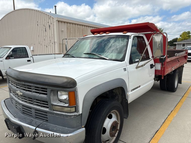 image for item EI5909 1998 Chevrolet C3500 dump bed pickup truck