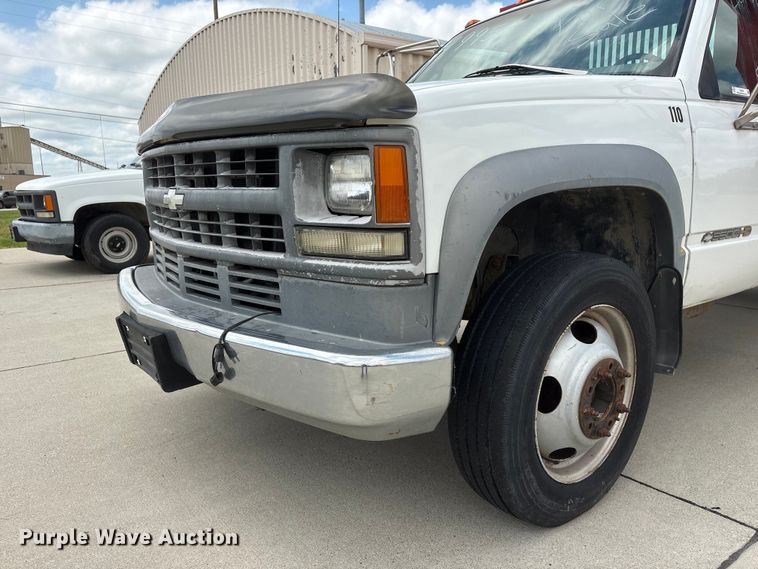 image for item EI5909 1998 Chevrolet C3500 dump bed pickup truck