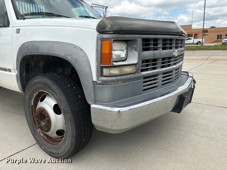 image for item EI5909 1998 Chevrolet C3500 dump bed pickup truck