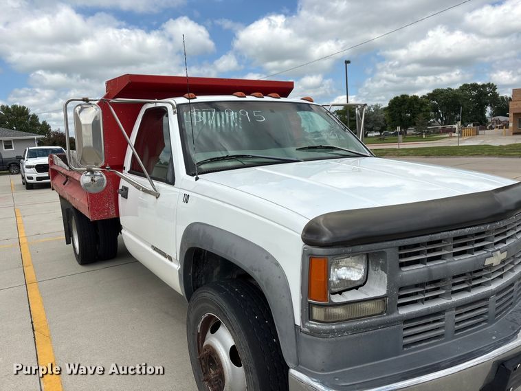 image for item EI5909 1998 Chevrolet C3500 dump bed pickup truck