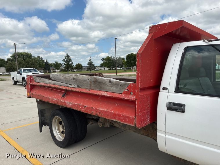 image for item EI5909 1998 Chevrolet C3500 dump bed pickup truck