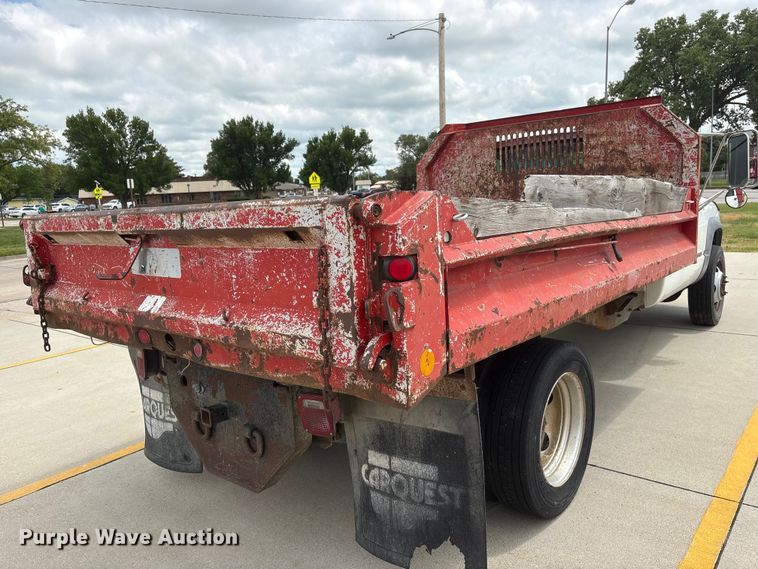 image for item EI5909 1998 Chevrolet C3500 dump bed pickup truck