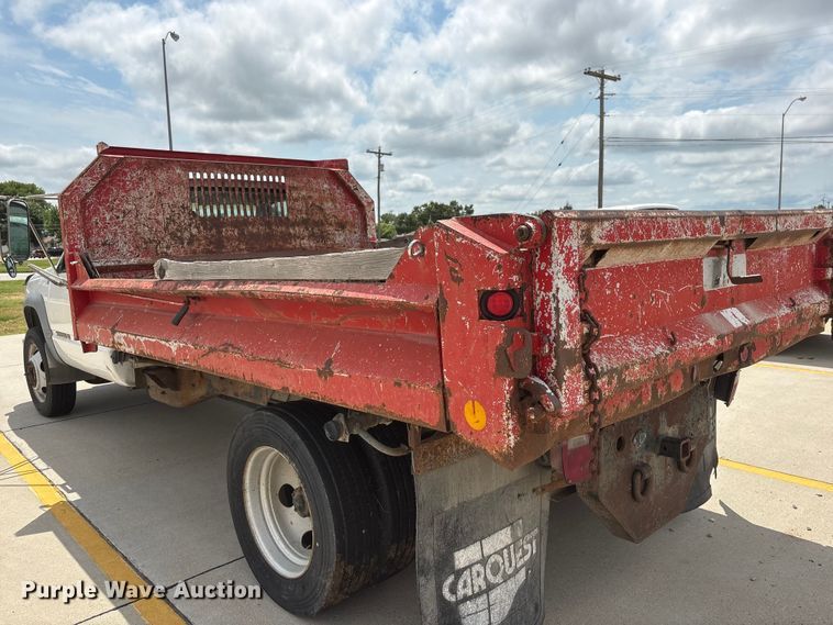 image for item EI5909 1998 Chevrolet C3500 dump bed pickup truck