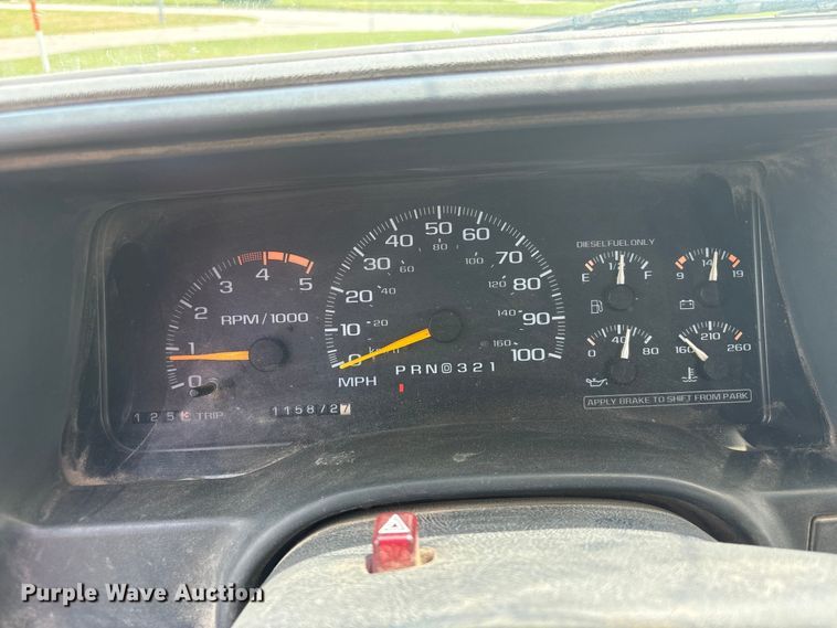 image for item EI5909 1998 Chevrolet C3500 dump bed pickup truck