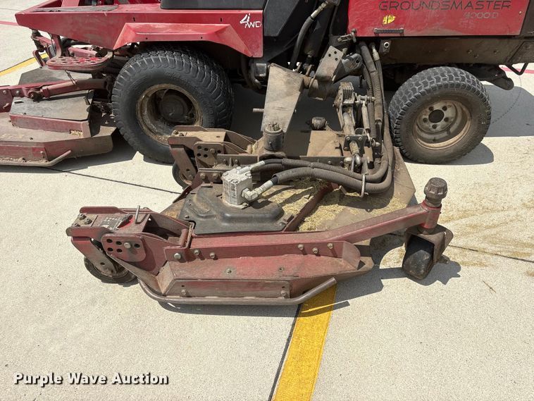 image for item EI5911 Toro Groundmaster 4000D lawn mower