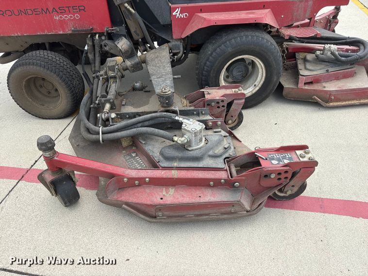 image for item EI5911 Toro Groundmaster 4000D lawn mower