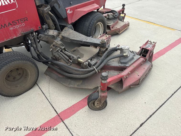 image for item EI5911 Toro Groundmaster 4000D lawn mower