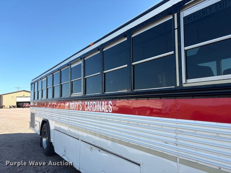 image for item EI5914 2008 Bluebird All American school bus