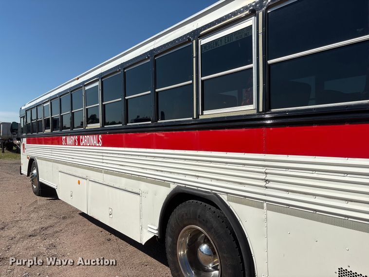 image for item EI5914 2008 Bluebird All American school bus