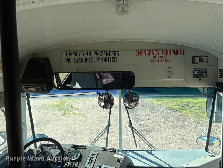 image for item EI5914 2008 Bluebird All American school bus
