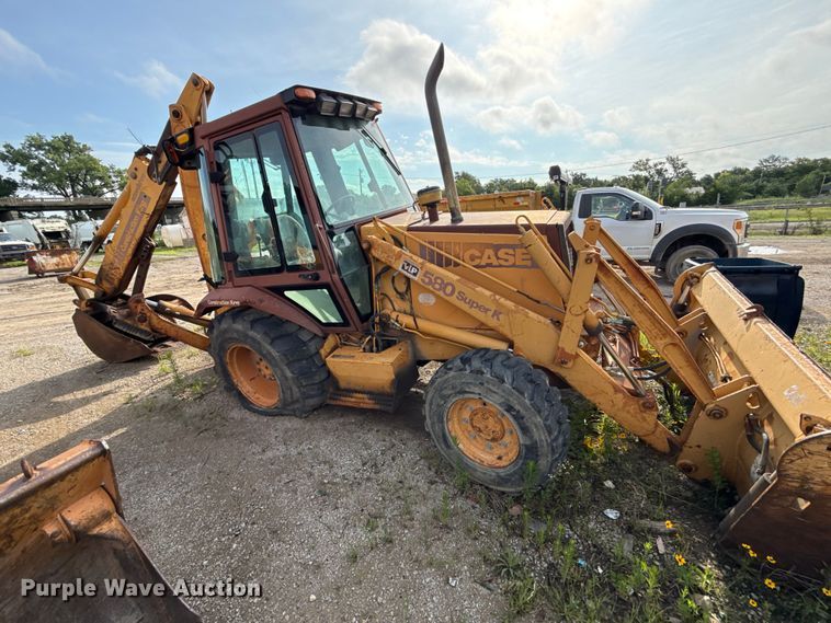 image for item EN0341 1994 Case 580 Super K backhoe