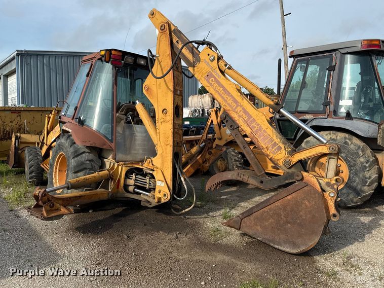 image for item EN0341 1994 Case 580 Super K backhoe