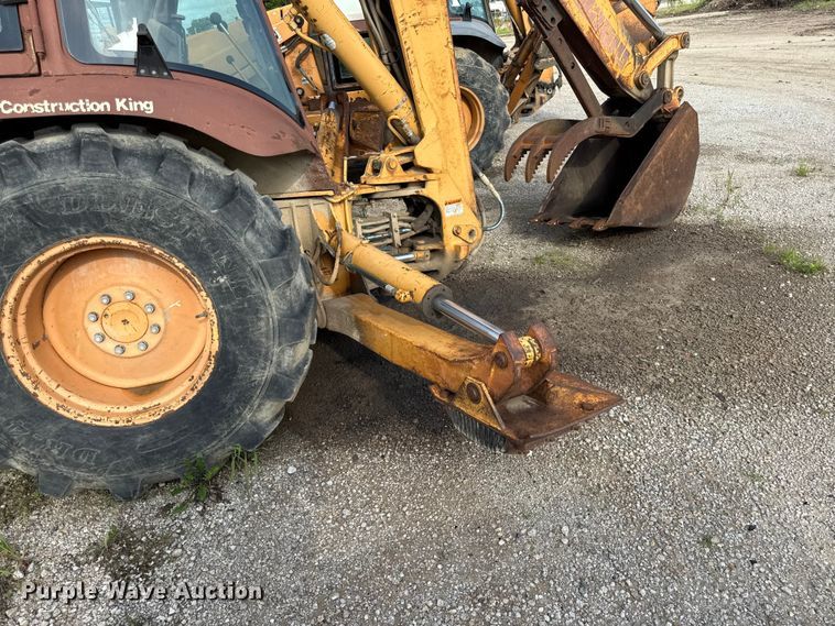 image for item EN0341 1994 Case 580 Super K backhoe
