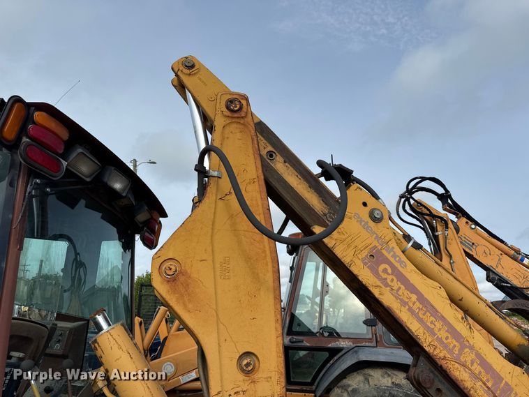 image for item EN0341 1994 Case 580 Super K backhoe