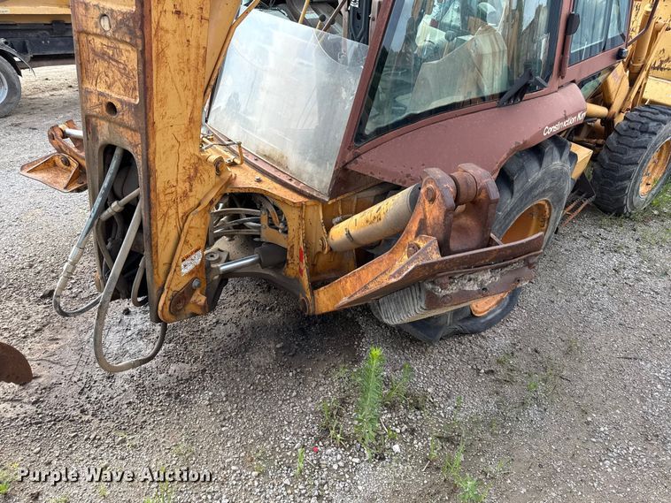 image for item EN0341 1994 Case 580 Super K backhoe