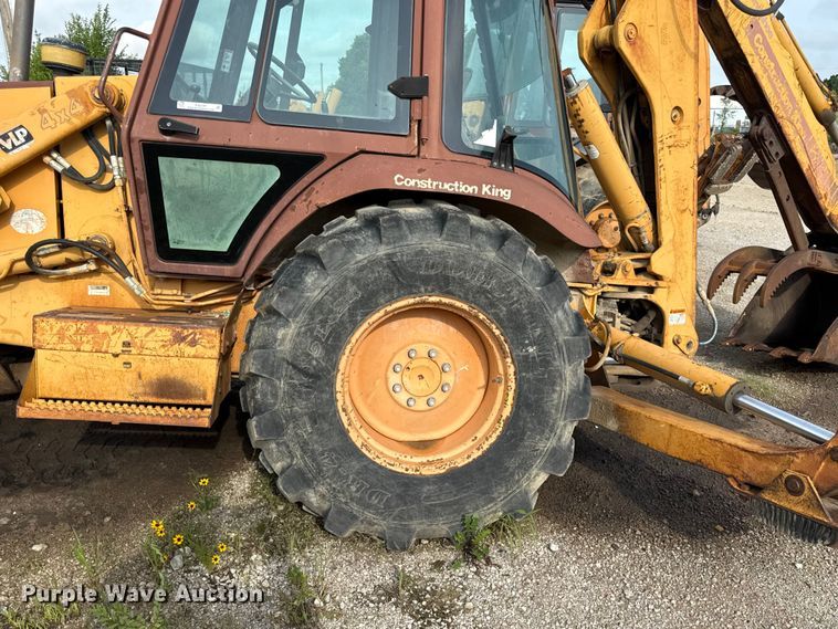 image for item EN0341 1994 Case 580 Super K backhoe